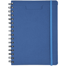 Ежедневник недатированный "Pragmatic", А5, на гребне, синий