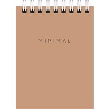 Блокнот "Minimal Classic", А7, 40 листов, клетка, ассорти