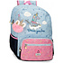 Рюкзак школьный Enso "Dreams come true", L, голубой, розовый