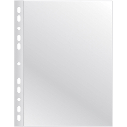 Файл (папка карман) "Q-Connect", А4, 50 шт, 90 мкм, прозрачный