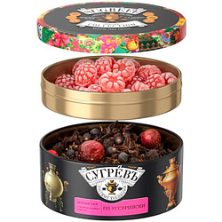 Чай "Сугревъ по-уссурийски", черный, с мятой и ягодами можжевельника ...