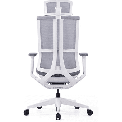 Кресло для руководителя SitZone E-303-001A-P1-WH, сетка, пластик, серый, -30% - 5