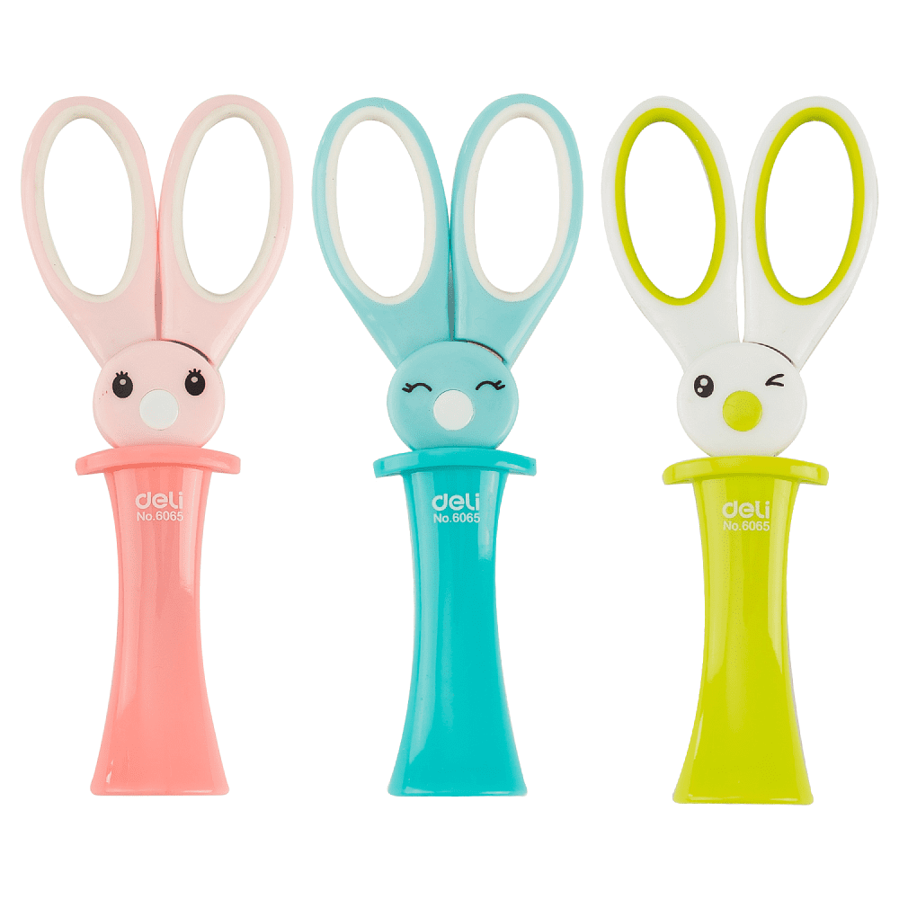 Ножницы "Deli 6065", 13.7 см, ассорти