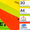 Самоклеящиеся цветные этикетки универсальные "Apli", 70x37 мм, 20 листов, 24 шт, зеленый - 2