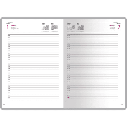 Ежедневник датированный "Velvet", A5, 336 страниц, черный 2027 - 4