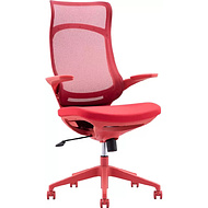 Кресло для руководителя EVERPROF Spirit, сетка, красный