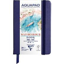 Скетчбук "Aquapad", А6, синий