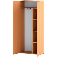 Коллекция Столица шкаф для одежды С-015Р, 800х355х1880 мм, бук