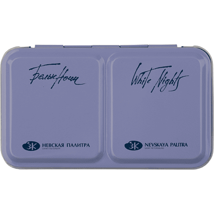 Краски акварельные "Белые ночи весна лето", 12 цветов, кюветы