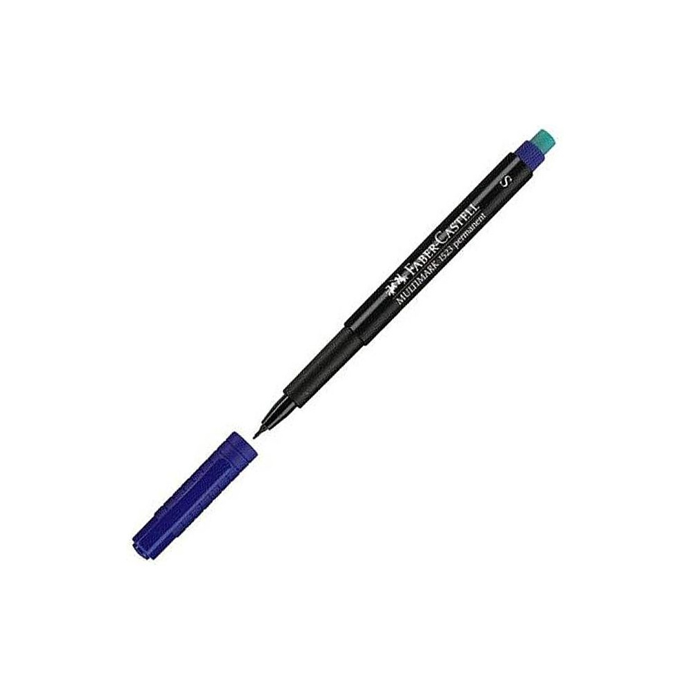 Маркер перманентный "Multimark" с ластиком, синий