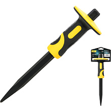 Зубило плоское Deli YS EDL6412, 4х19х305 мм, желтый, черный