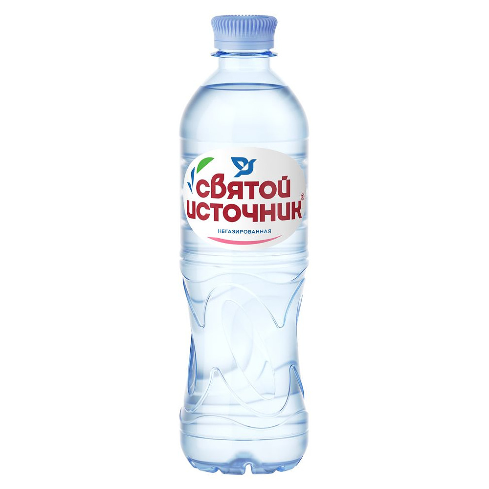 Вода питьевая "Святой Источник", негазированная, 0.5 л 991637 купить в ...