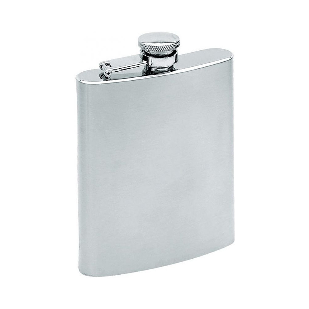 Фляжка "Kansas City", металл, 237 мл, серебристый