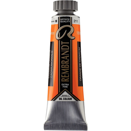 Краски масляные "Rembrandt", 211 кадмий оранжевый, 15 мл, туба
