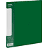 Папка-скоросшиватель А-611 "Стандарт" с карманом, пластик, зеленый