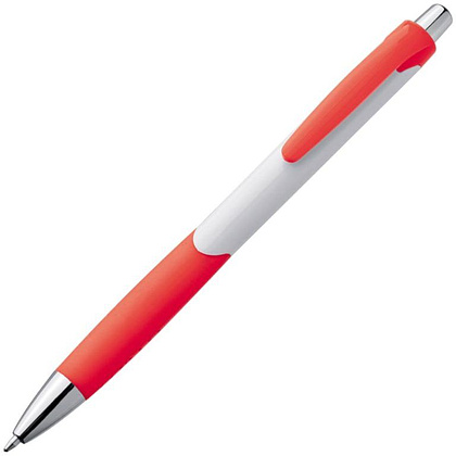 Ручка шариковая автоматическая "Mao", 0.5 мм, белый, красный, стерж. синий - 2