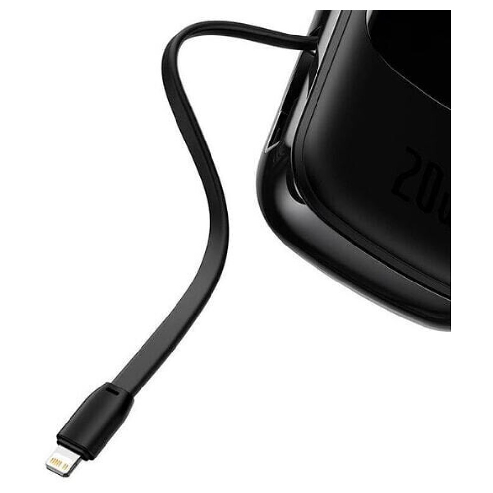 Внешний аккумулятор Baseus "Qpow Pro Digital Display Fast Charge Power Bank", 10000 mAh, черный - 2