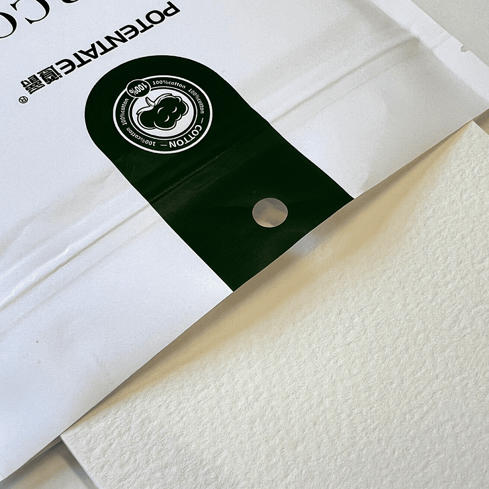 Бумага для акварели "Potentate", хлопок, холодный пресс, 13.5х19 см, 10 листов - 2