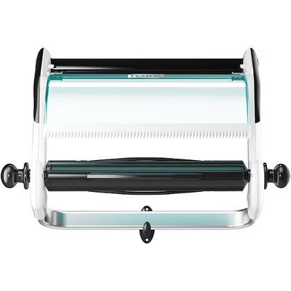 Диспенсер TORK для протирочных материалов, в рулонах, белый, голубой, W1, настенный - 2