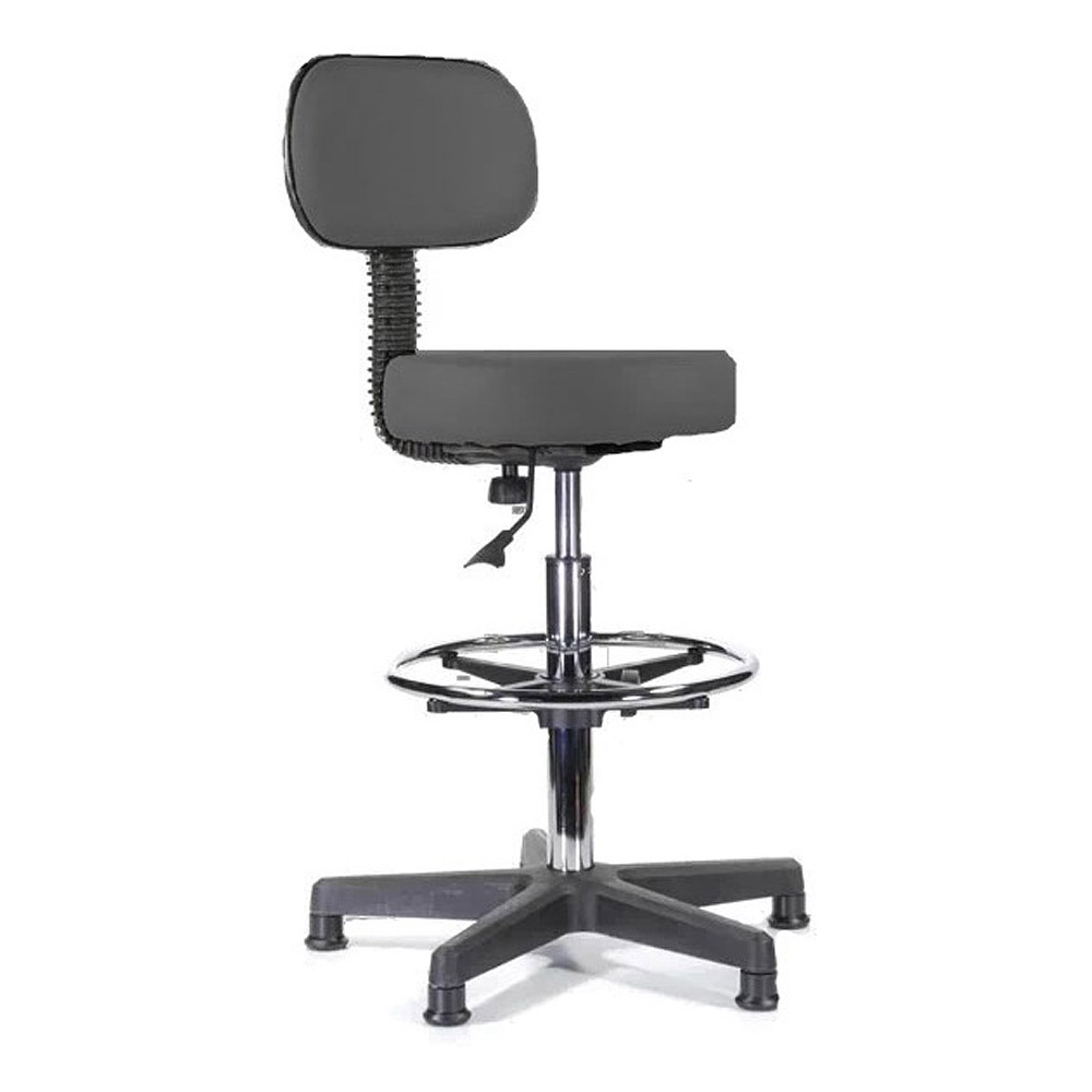 Стул Кассира со спинкой Z-11, кожзам, черный