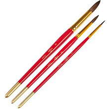 Набор кистей "Пони", блистер, 3 шт