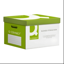 Короб архивный "Q-Connect", 515x305x350 мм, зеленый
