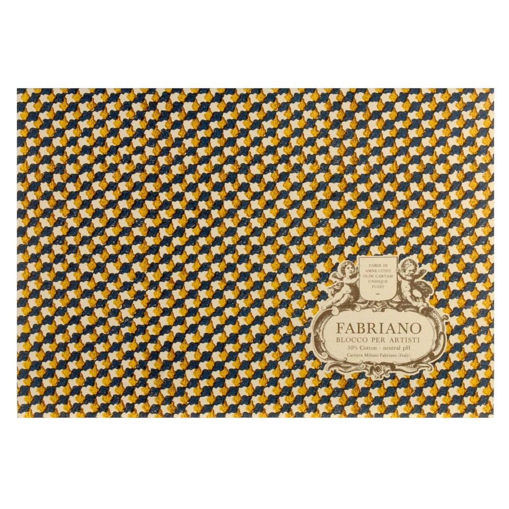 Блок-склейка бумаги для акварели "Fabriano. Blocco Per Artisti", 50 % хлопок, мелкое зерно, 23х31 см, 300 г/м2, 20 листов