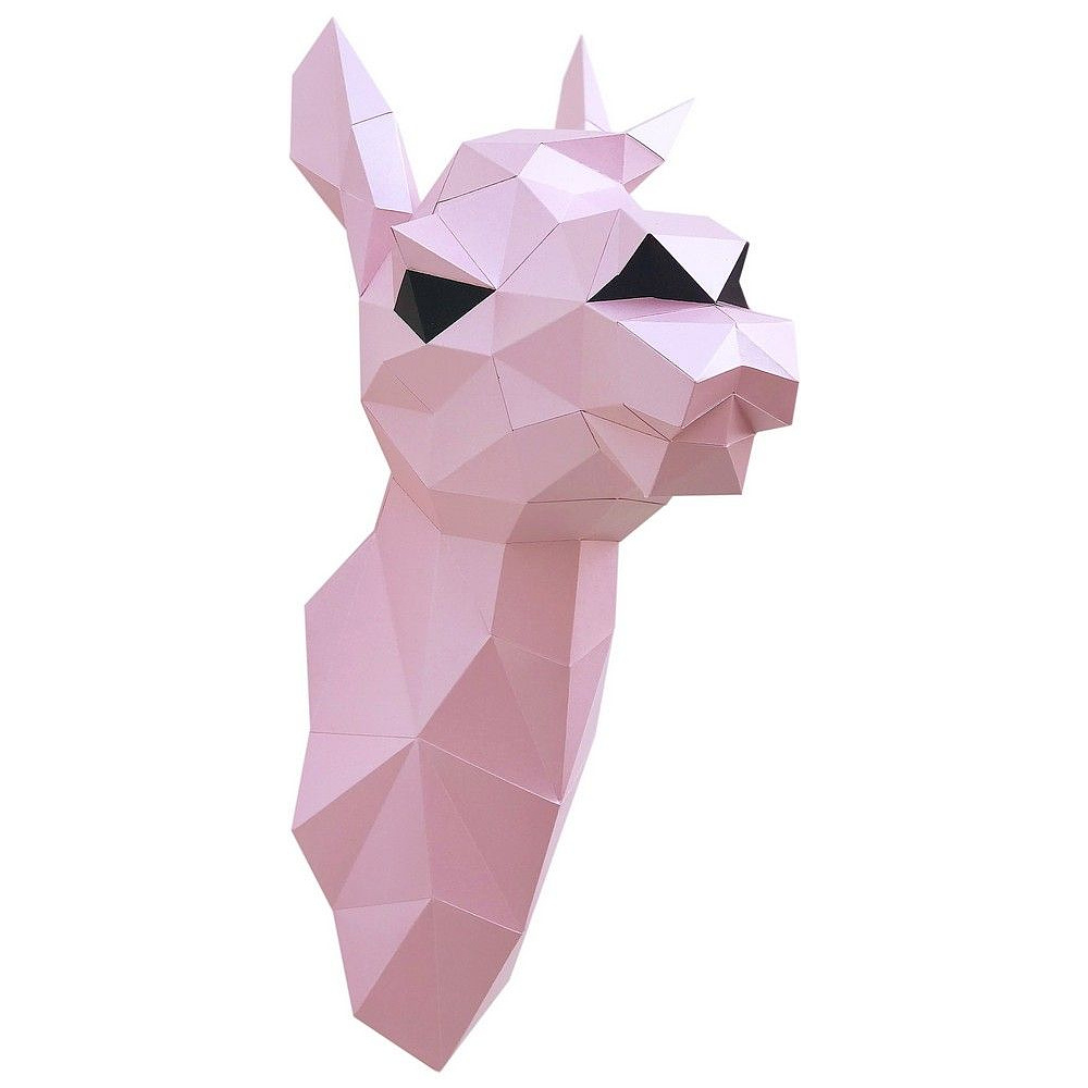 Набор для 3D моделирования "Лама Диана", розовый