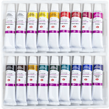 Краски акриловые "Сонет",18 цветов,10 мл, тубы