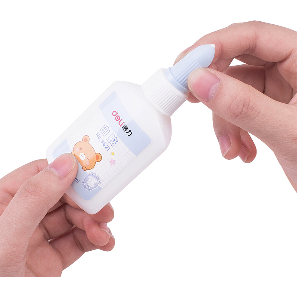 Клей ПВА Deli "Macaron", 40 мл, ассорти - 2