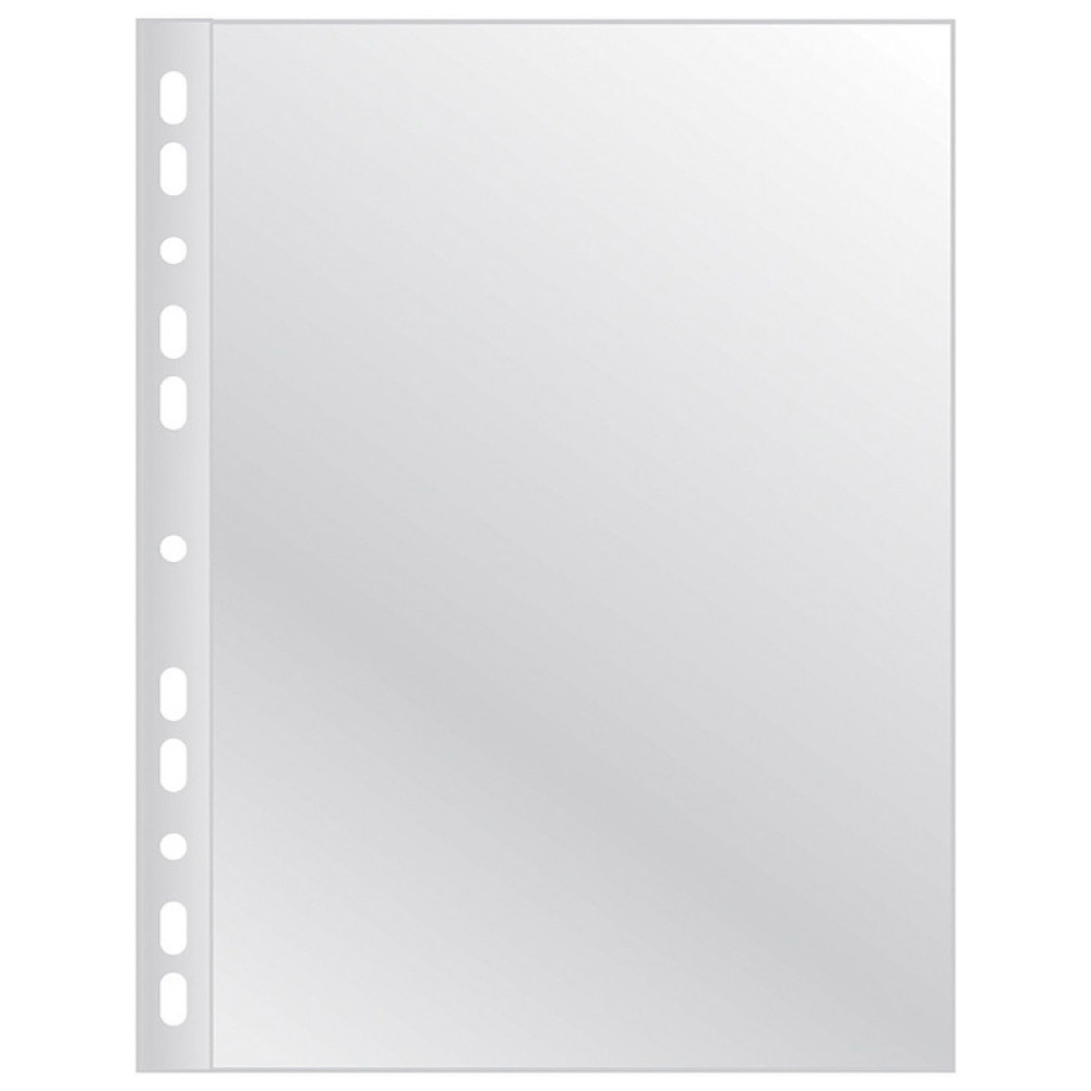 Файл (папка карман) "Q-Connect", А4, 50 шт, 90 мкм, прозрачный