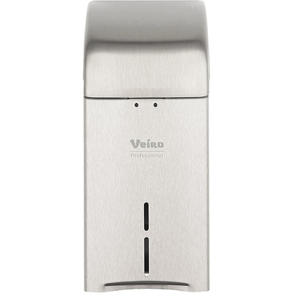 Диспенсер Veiro Professional "L-ONE Steel" для туалетной бумаги листовой, серебристый - 3