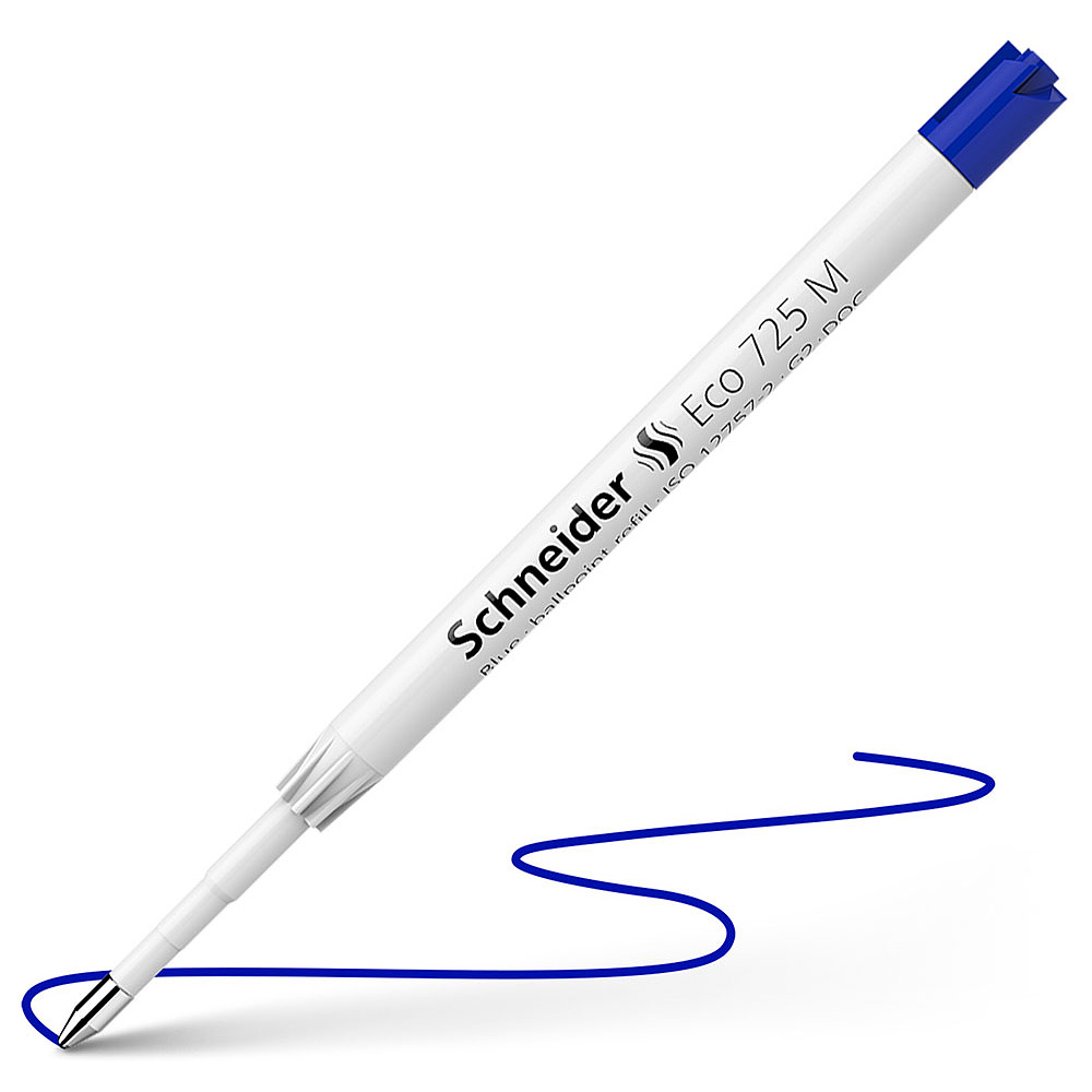 Стержень шариковой "Schneider Eco 725 М", синий - 2