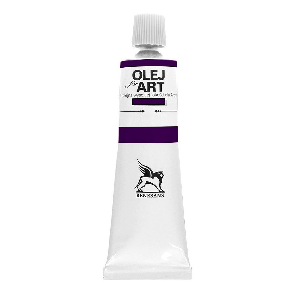 Краски масляные Renesans "Oils for art", 26 фиолетовый лак, 60 мл, туба