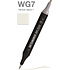 Маркер перманентный двусторонний "Sketchmarker Brush", WG7 теплый серый 7