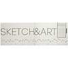 Скетчбук "Sketch&Art. Horizont", 21x14 см, 200 г/м2, 48 листов, черный - 5