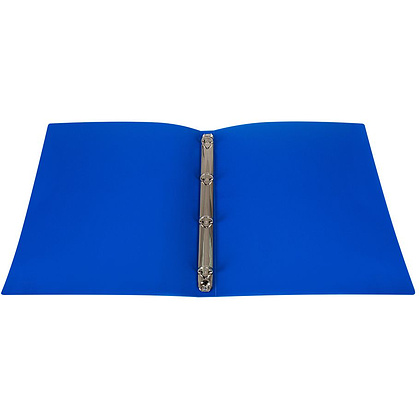 Папка на кольцах "Q-Connect", 4 кольца, синий - 2