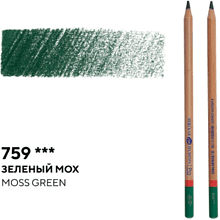 Карандаш цветной "Мастер-класс", 759, зеленый мох