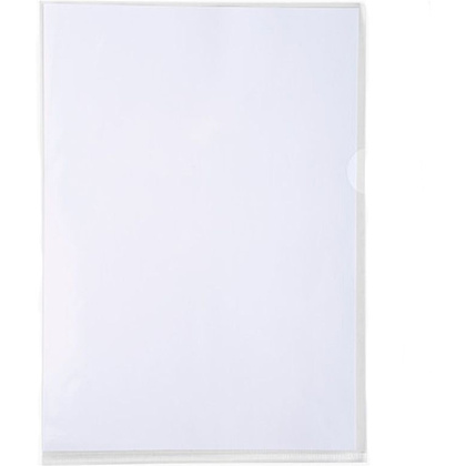 Папка-уголок "Exacompta", А4, 130 мк, ПВХ, прозрачный