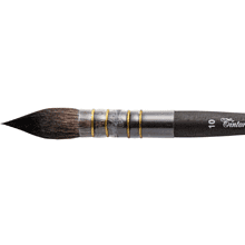 Кисть д/рисования "Tintoretto" синтетика, имитация белки, круглая, заостренная №10