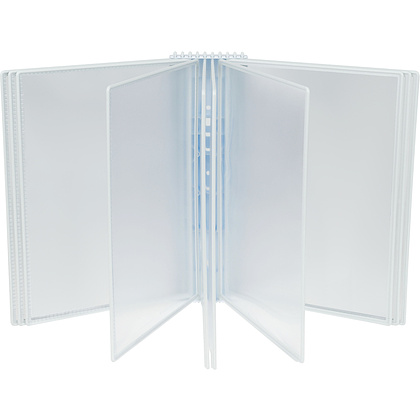 Стойка информационная "OfficeSpace", настенная, A4, белый - 3