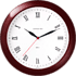 Часы настенные "963643", бордовый