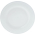 Тарелка обеденная, фарфор, белый