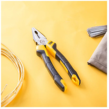 Плоскогубцы Deli YS EDL2008Z, 200 мм., желтый, черный