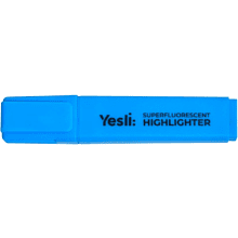 Маркер текстовый "Yesli:", голубой