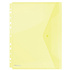 Папка конверт на кнопке "Donau", А4 "Donau" желтый