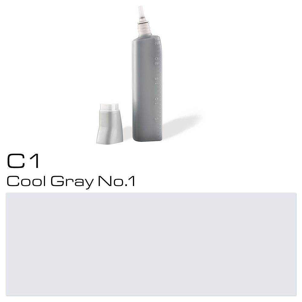Чернила для заправки маркеров "Copic", C-1 холодный серый №1