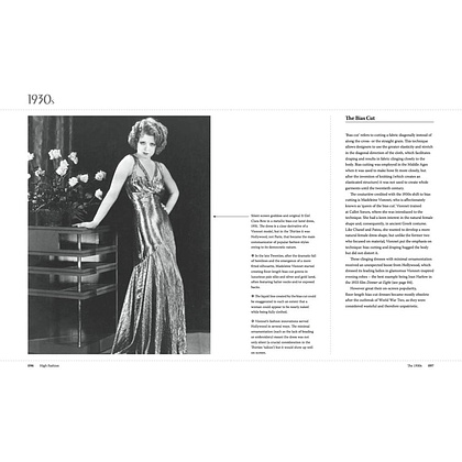 Книга на английском языке "High Fashion. The 20th Century Decade by Decade", Emmanuelle Dirix - 2
