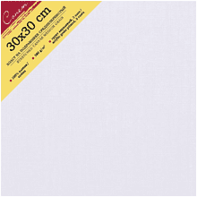 Холст на подрамнике "Сонет", 30х30 см, хлопок, 380 г/м2, среднее зерно