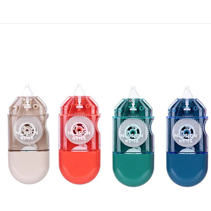 Корректор-роллер Deli "Nusign", 5x6 мм/м, ассорти - 2